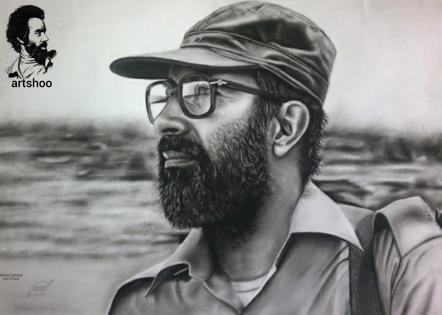 نقاشی سیاه قلم